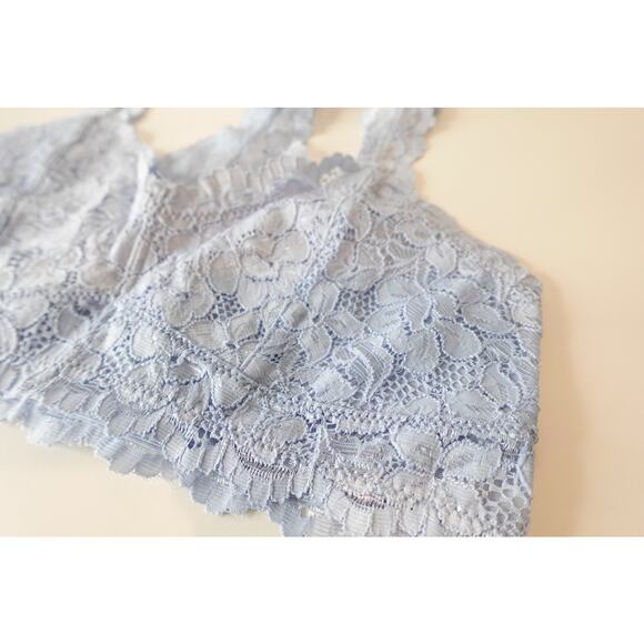 NEW Periwinkle Stretch Lace Bralette / Hourglass back Size XS - Picture 3 of 5